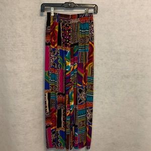 K.W.B.L. Las Angeles Vintage Wide Leg Pants Women's Size S